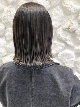 ヘアサロン エフ 渋谷(F) #バレイヤージュ#ハイライト#ボブ