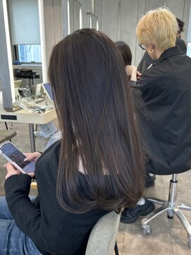 ウェイズトウキョウ 表参道(Ways TOKYO) 透け感のあるlavender greige