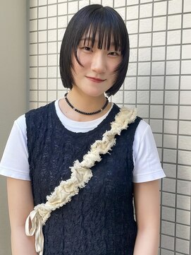 エンドリンク(endlink) バレイヤージュマッシュウルフタッセルボブシースルーマッシュ