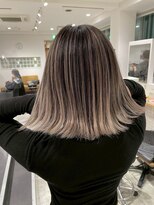 カラ ヘアーサロン(Kala Hair Salon)&nbsp;ハイライトバレイヤージュダブルカラーケアブリーチ20代30代40代
