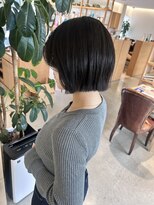 アドラーブル 万代店 (adorable)&nbsp;大人可愛い大人美人外ハネ小顔カットショコラアッシュ