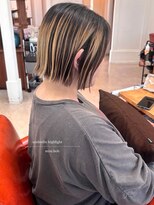 パル バイ ラベスト(Pal by lovest) 切りっぱなし◎ミニボブ×アンブレラハイライト