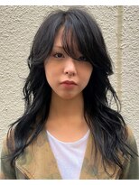 チクロ(ticro)&nbsp;【チクロ】レイヤーカット/黒髪/パーマ