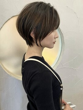 ヘアメイク シンズ レインボー(Hair Make SHIN'S RAINBOW) ショートボブ/大人巻き/ぷつっとボブ/ナチュラルモード/高松