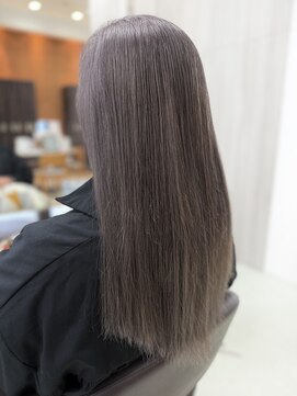 白髪ボカシグレージュ