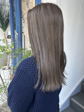 【sae】ハイライト履歴あり★フォギーグレージュ