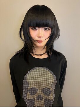 ハコ プラス(HACO+) 【Haco+】Rena_暗めカラー_レイヤーカット