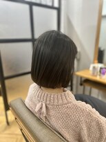 アルト 町田店(arto)&nbsp;オリーブカラーのボブ