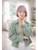 アグ ヘアー ロジェット 松本桐店(Agu hair rojet)&nbsp;ホワイトピンクベージュ