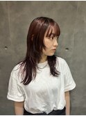顔まわりのレイヤー
