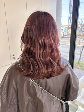 ユイマァル 岡山(YUIMARL) 透明感ピンクブラウンカラー