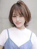 ギークス(GEEKS)&nbsp;【GEEKS渋谷】ひし形レイヤーボブ/ゆるふわボブ/夏カラー/ウルフ