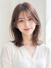 エフ アヴェダ 木の葉モール橋本(F AVEDA)&nbsp;小顔見えミディアムレイヤー