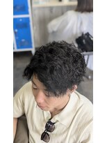 ヘアリゾート エーアイ 浅草ROX店(hair resort Ai)&nbsp;メンズカット+スパイラルパーマ+メンズパーマ