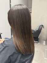 ルスリー 横浜店(Lsurii)&nbsp;横浜駅/髪質改善縮毛矯正/黒髪/小顔