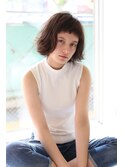 ボルジェ　 ショートバングにぱっつんボブ 山本