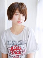 ヘアメイク ナル(hair make nalu)&nbsp;重めショートのバルーンボブ