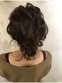 低めシニヨン
