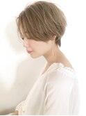 【December】前髪なし/ハイトーン/パーマ/ショートヘア♪