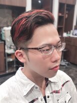 アミューズ(amuse)&nbsp;ワインレッドメッシュｂｙカットハウス アン