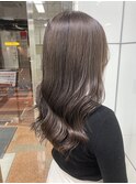 20代30代40代愛され小顔カット×ピンクベージュ