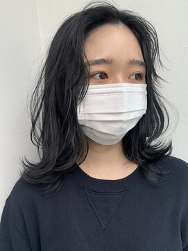 トロニー(TLONY) スタイリング簡単だとレイヤー/ブルーブラック stylist/miaki