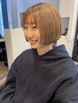 ヘアアンドメイク シークネクスト(HAIR&MAKE SeeK NEXT)&nbsp;ハイトーン×ボブ