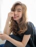 カット+ダメージレスパーマ+ノット、ヘミング(アルカリ除去、臭い除去)