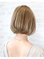 アヴァンス セブンパーク天美 松原店(AVANCE.)&nbsp;【AVANCE】スリークボブ☆Wカラー☆フォギーベージュ