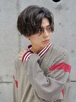 MIXパーマ×メンズ似あわせカット