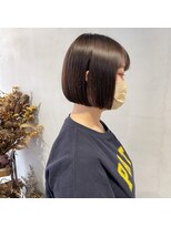 ミント(mint)&nbsp;ミニボブ/ボブ/シンプルボブ/グレージュ