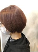 くすみピンクブラウン