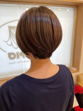 モリオ フロム ロンドン 成増店 【morio成増/米村】30代、40代丸みショート