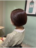 チョコレートブラウン　ヘアカラー　【池袋】