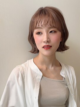 リュクスバトーバイトリコ 船橋南口店(Luxe BATEAU by tricot) ハイトーンウエーブボブ