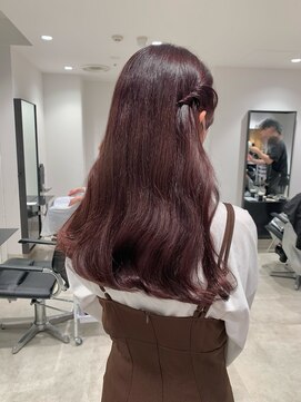 ゴウトゥデイ 渋谷MODI店(GO TODAY) ストロベリーチョコレート ケアブリーチ ダブルカラー