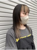大人可愛いインナーカラー・顔周りレイヤー