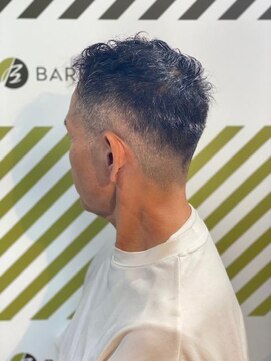 バーバーバー 四谷(BARBER-BAR) アップバンクナチュラルパーマスタイル