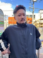 アイズ 海老名(AIZU) スパイキーショート ボックスショート フェード 短髪