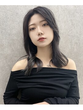 ヘア フラッグ 西葛西店(hair flag) 【韓国ヘア】ハイライトカラー