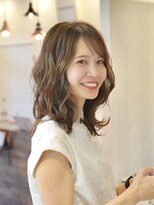 ギフト(Gift. hair&spa)&nbsp;【Gift.hair&spa】外ハネミディ