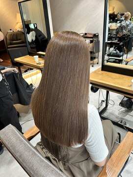 アドア 横浜(ADORE) 【ADORE 横浜】ミルクティーベージュ×ブリーチ1回