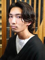 プレミアムバーバー 目黒店(PREMIUM BARBER produce by HIRO GINZA) ミディアムスパイラル