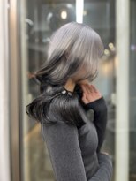 マーキー 名古屋栄(MARQUEE)&nbsp;☆玉腰指名☆姫カットレイヤー/ホワイトブロンド/エンドカラー