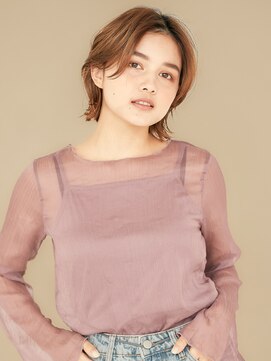 エンタク 新宿(enntaku) インナーカラー/ベージュ/韓国/前髪/顔周り/新宿西口/新宿駅