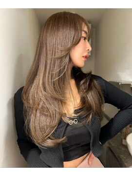 ザシェノンアオヤマ(THE CHAINON AOYAMA) 極上バタフライレイヤーダメージレス髪質改善ダブルカラー