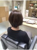 ボブ 似合わせカット ハイライト