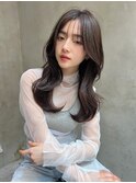 【kate 大宮】カシスラベンダー×韓国風ロング