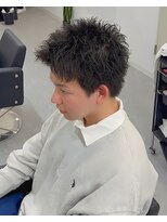 ブライト(BRIGHT)&nbsp;スパイキーショートスパイキーパーマ