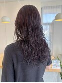 ロングレイヤーパーマ【古畑愛美】